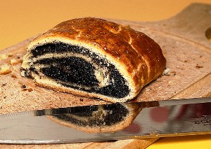 рулет с маком рецепт с фото