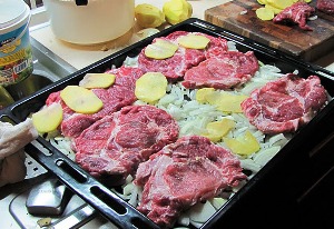 свинина по французски 