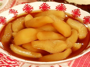 пирог с грушей