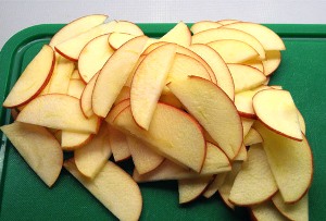 пирог с яблоками