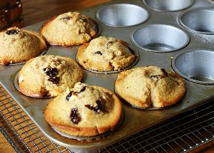 кексы с изюмом