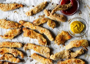 курица в духовке кусочками
