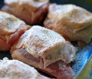 куриные бедрышки, запеченные в духовке
