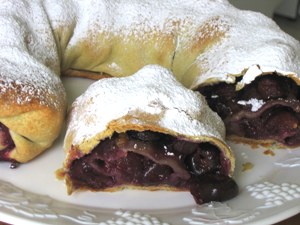 вишневый штрудель рецепт