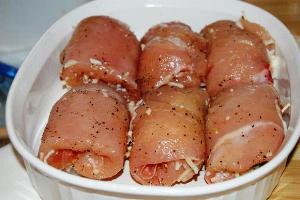 куриный рулет в духовке