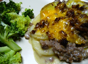 блюда из мяса и картошки в духовке
