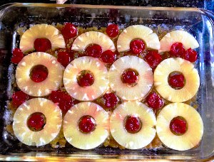 пирог с ананасами