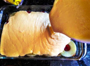 пирог с ананасами