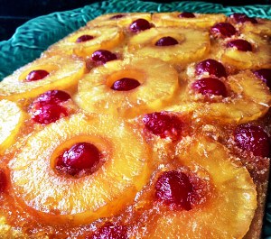 пирог с ананасами
