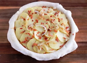 пирог с картошкой рецепт