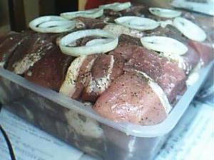 шашлык из свинины в духовке