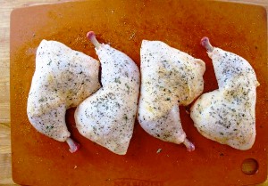 окорочка с картошкой в духовке
