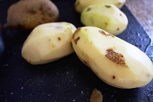 запеченный картофель с сыром в духовке