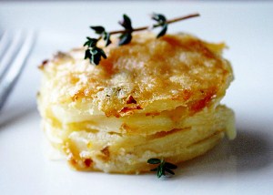 запеченный картофель с сыром в духовке