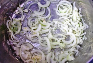 слоеный пирог с грибами