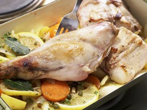 как приготовить кролика в духовке