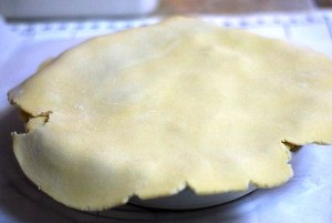 Накрываем начинку другим коржем