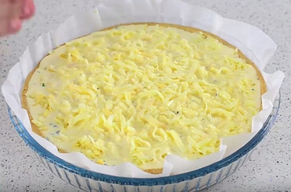 Рецепт заливного пирога с курицей