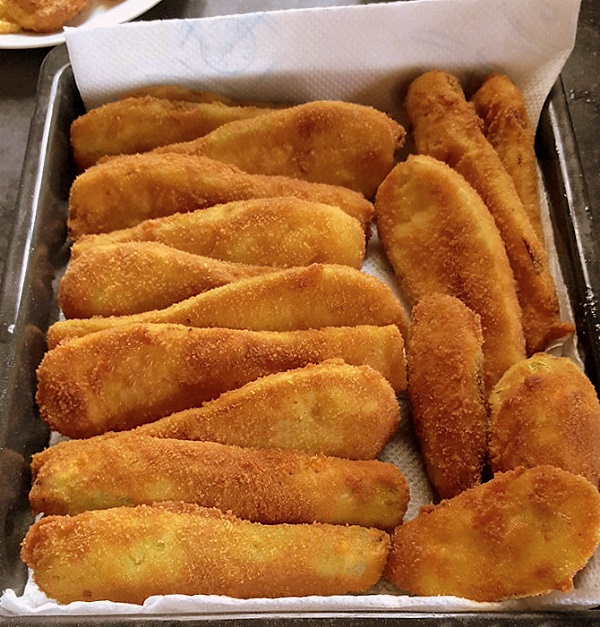 Кабачки жареные на сковороде в муке рецепт