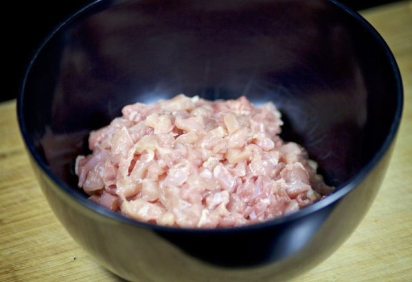 Рубленные котлеты куриные 