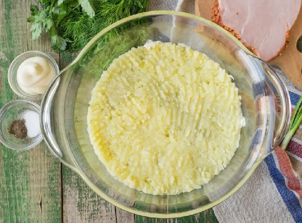 Салат грибная поляна с шампиньонами рецепт