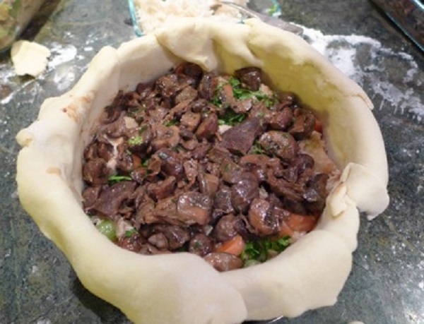 Курник рецепт пошаговый с курицей