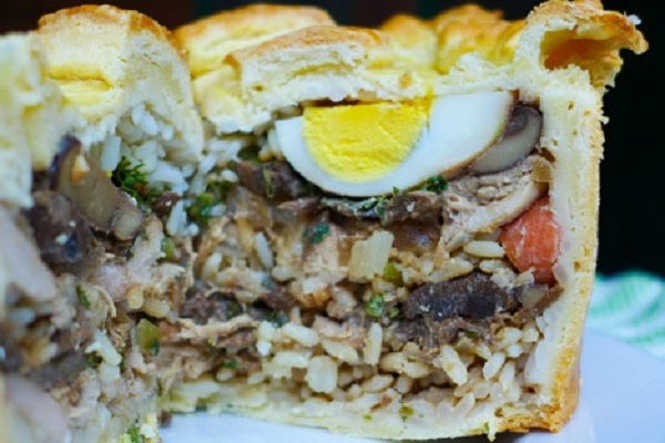 Рецепт пирога курник с курицей фото