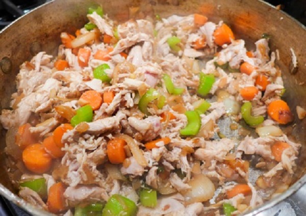 Курник классический рецепт с курицей и грибами