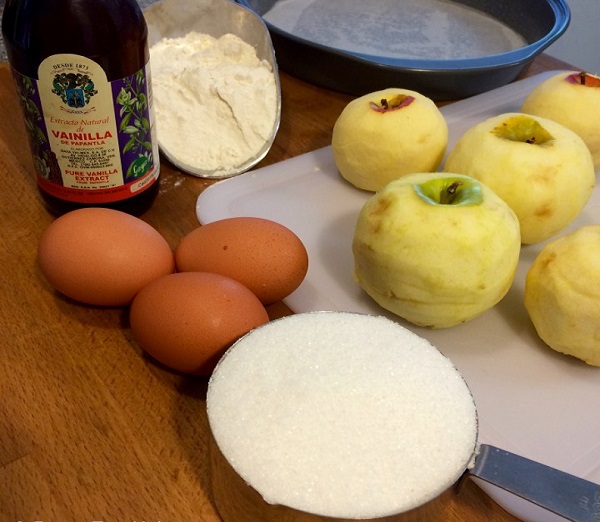 Пирог шарлотка с яблоками рецепт