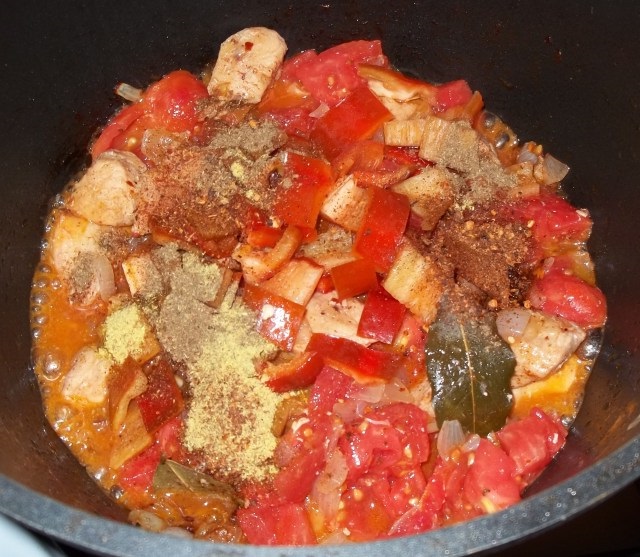 Чахохбили из курицы по грузински пошаговый рецепт