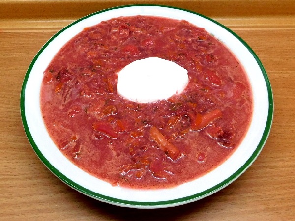 Рецепт свекольника классического горячего с мясом