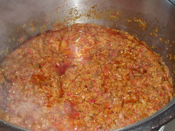Икра из баклажан на зиму простой рецепт