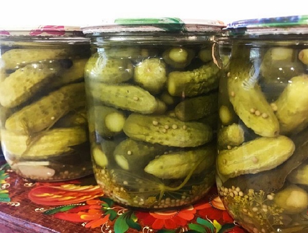 Маринованные огурцы с горчицей рецепт