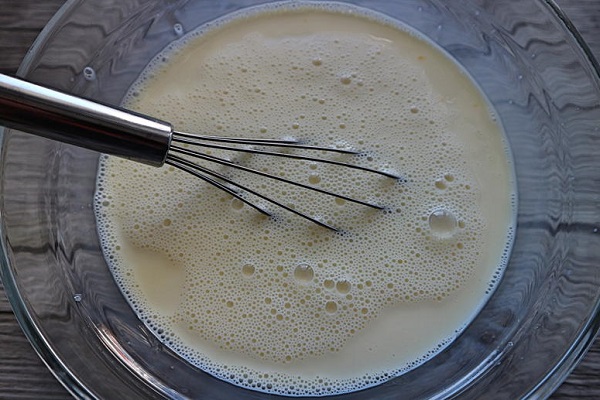 Блины с сыром и зеленью