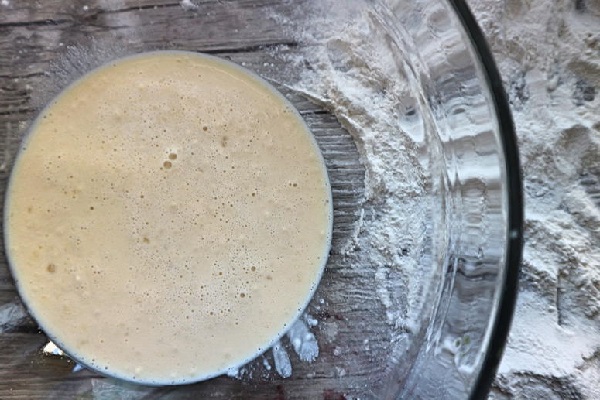 Блины с сыром и зеленью на молоке