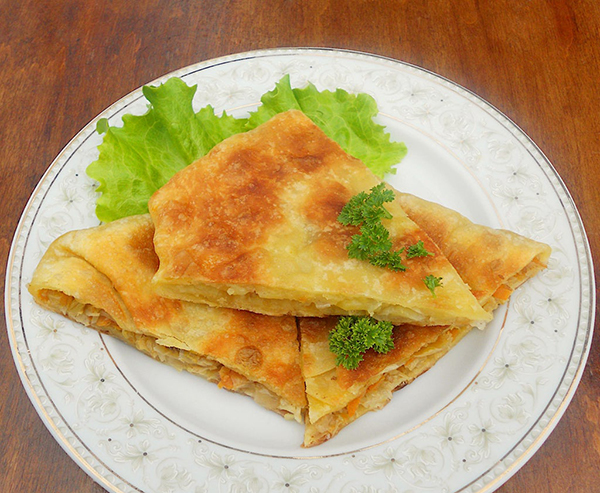 Плачинда с картошкой рецепт