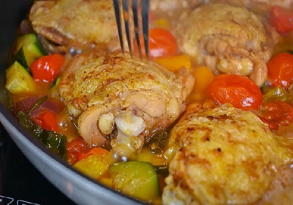 Бедра куриные в духовке сколько готовить