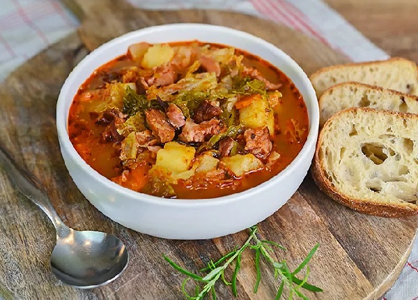 Суп с капустой и картошкой