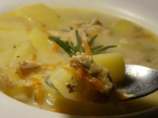 Суп с булгуром и картошкой
