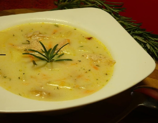 Суп с булгуром и курицей