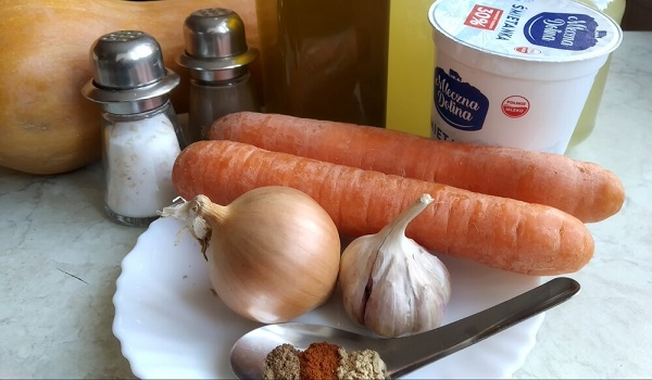 Крем суп из тыквы