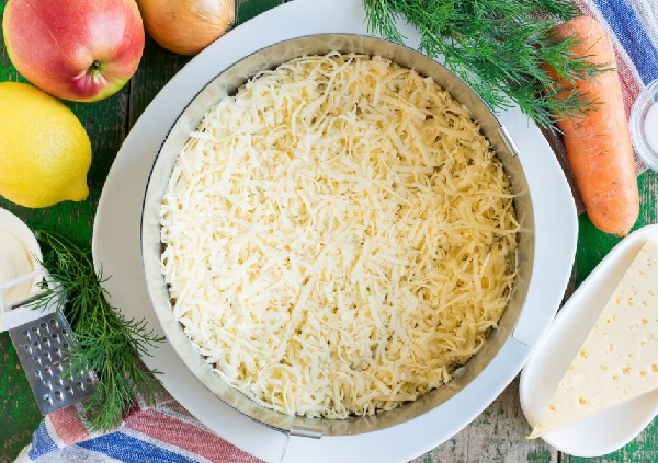 Салат мимоза классический рецепт с сыром