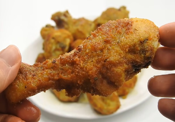 Приготовить хрустящие куриные голени