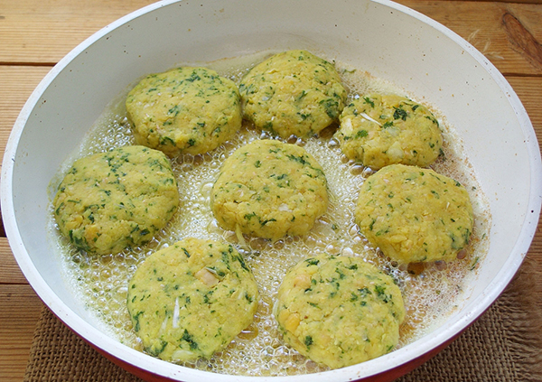 Котлеты из нута рецепт с фото