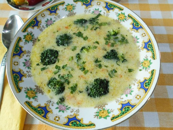 Суп пюре из брокколи рецепты