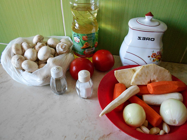 Суп с шампиньонами и картофелем рецепт