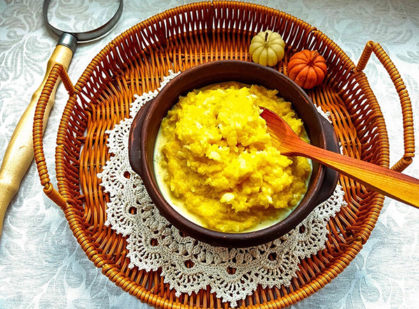 Тыквенная каша с рисом рецепт пошагово