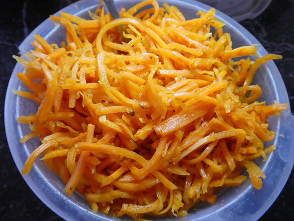 Салат с морковью по корейски
