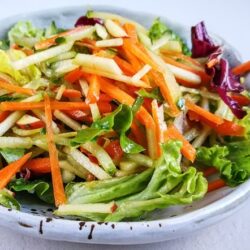 Рецепт салата Здоровье с яблоком и огурцом