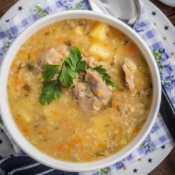 Суп с куриными желудками рецепт